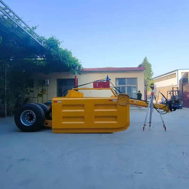Factory Wholesale Automatic Land Leveling Laser Machine in Motor Grader Farm Land Leveller Machine New Motor Grader