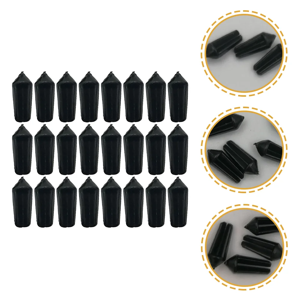 

40 Pcs Pocket Protector Flight Wing Fixator Fixed Corrector Black Protective