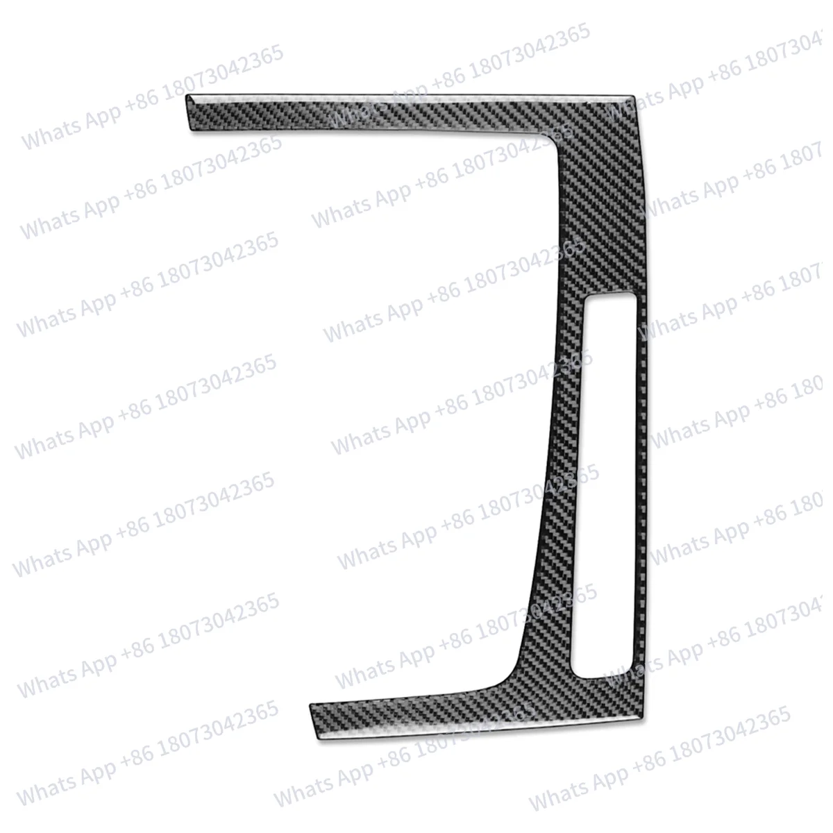

Real Carbon Fiber for Q5L FY SQ5 2018-2024 LHD Center Console Gear Panel Outer Frame Trim Sticker Decal