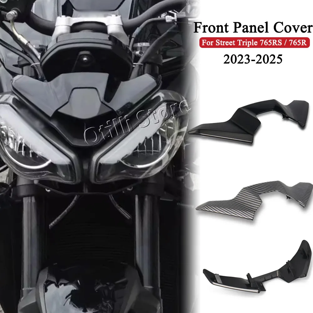 

765RS Motorcycle Mini Front Windscreen Fairings Panel Cover Mini Screen For Street Triple 765RS MOTO 765R 765 RS R 2023 - 2025