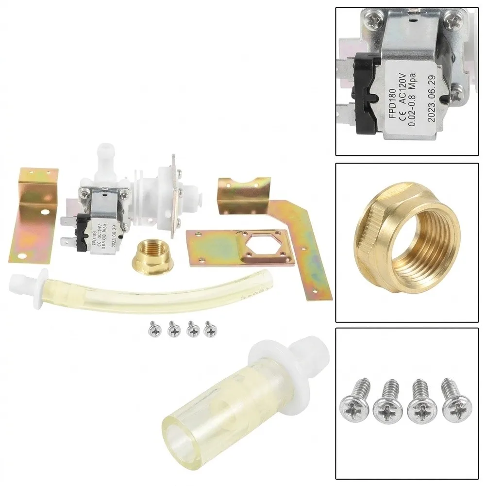 1 Set Ice Maker Water Inlet Solenoid Valve Kit Commercial For Ice-Machine Water Inlet Solenoid Valve For Manitowoc 000009123