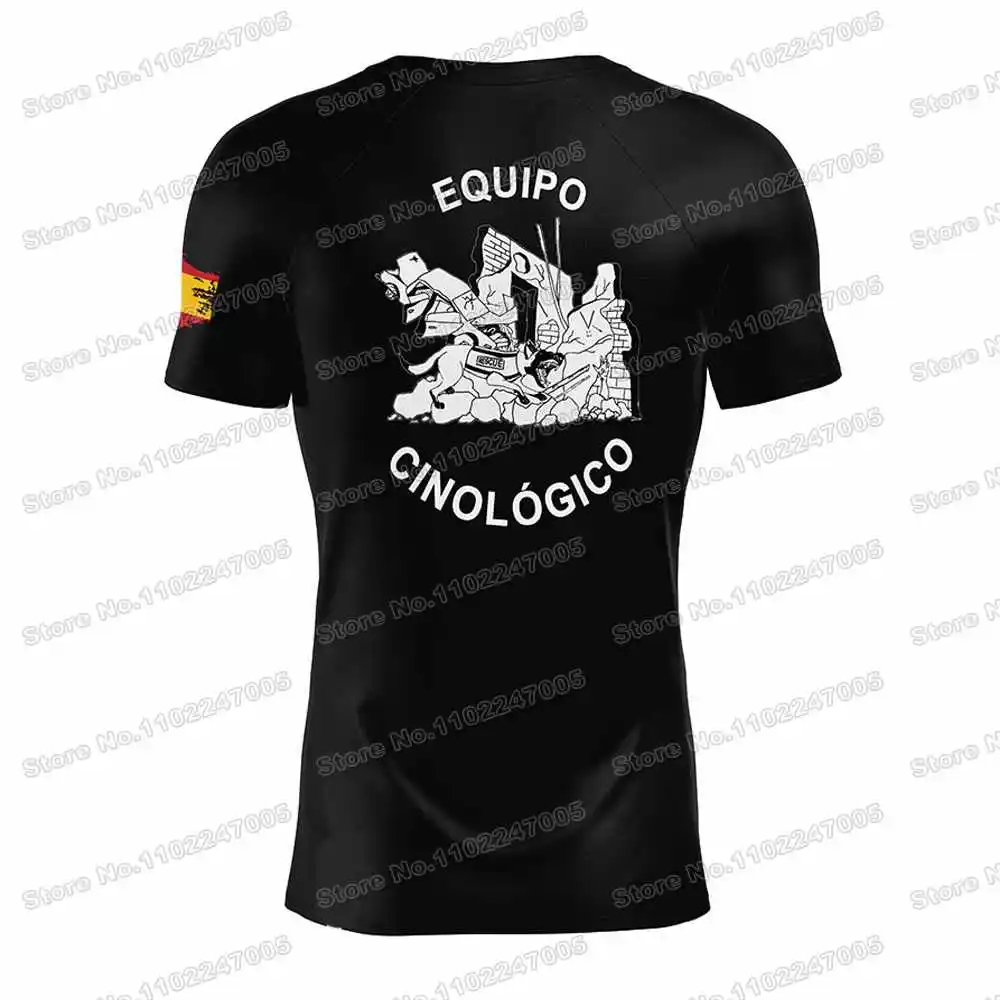 2023 Spanish UME CINOLOGICO T Shirt Men Outdoor Tech Shirts MTB Clothing Training Tops Fitness Jersey Running Hiking Fishing