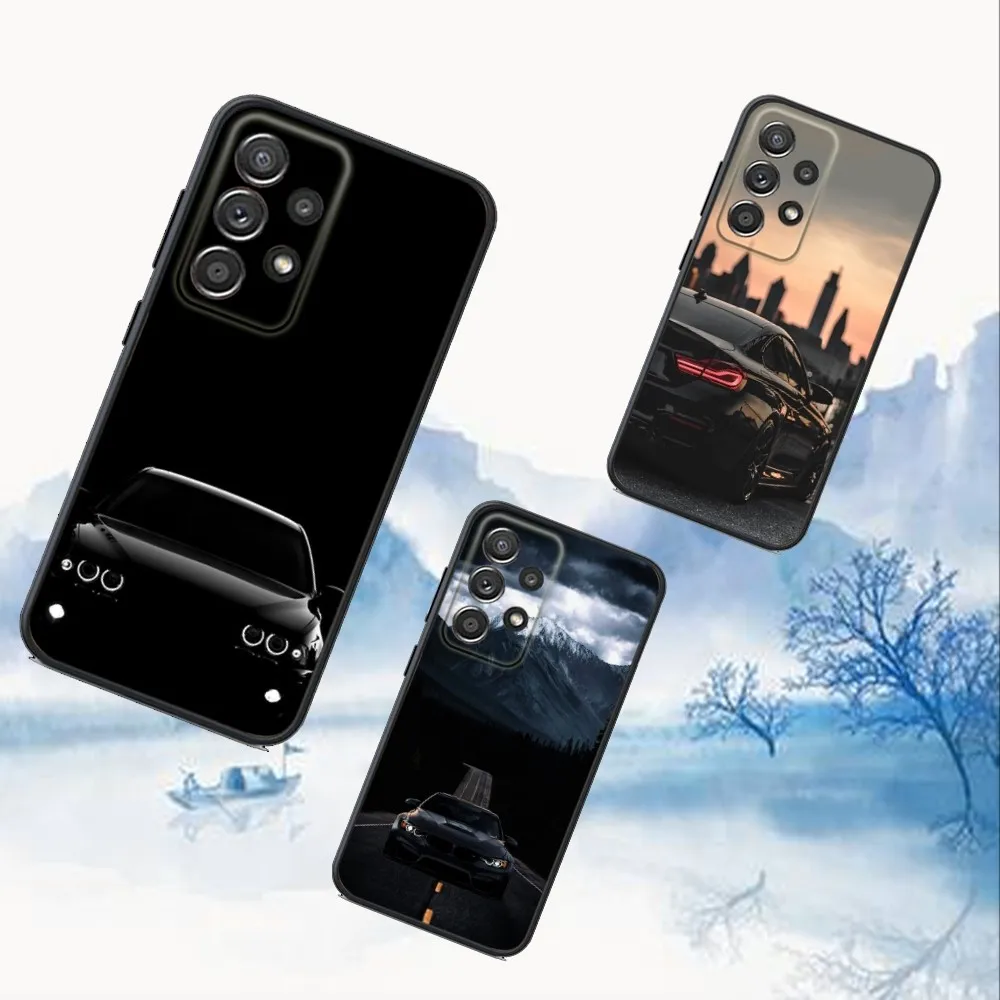

R-Red Blue Car for B-Bmwes-S Phone Case For Samsung S25,S24,S21,S22,S23,S30,Ultra,S20,Plus,Fe,Lite,Note,10,9,5G Black Cover