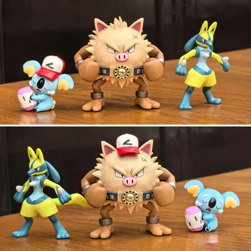 Figuras de acción de Pokémon de Anime de 5cm, estatua de Pvc, adornos de escritorio, modelo de colección, juguetes, regalos