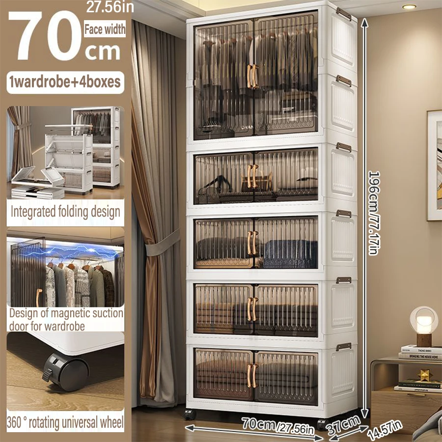 Opvouwbare opbergkast Wandmontage Opvouwbare organisator Kast Keuken Badkamer Slaapkamer Multifunctionele ruimtebesparing - afbeelding 1