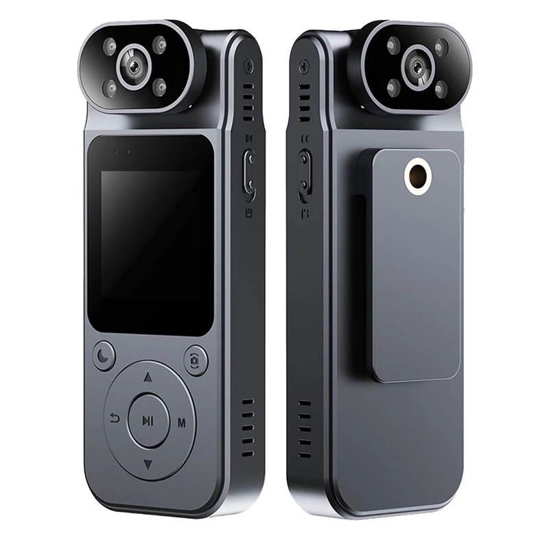 L19 Back Clip Cycling Camera 1080p Clear Night-Vision WiFi Ultra Long Endurance Video Recording 1 Click Recording Mini Camera