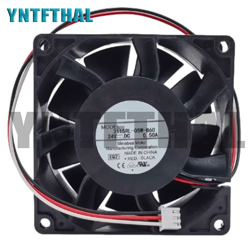 

New 3115RL-05W-B60 3115RL-05W-B70 24V 0.50A Cooling Fan