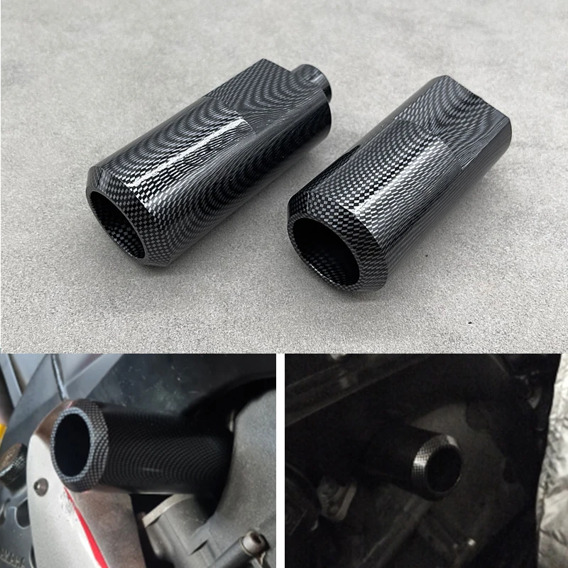 YZF R1 New For Yamaha YZF R1 YZFR1 YZF-R1 2004 2005 2006 Motorcycle Parts Carbon No Cut Frame Sliders Crash Falling Protection