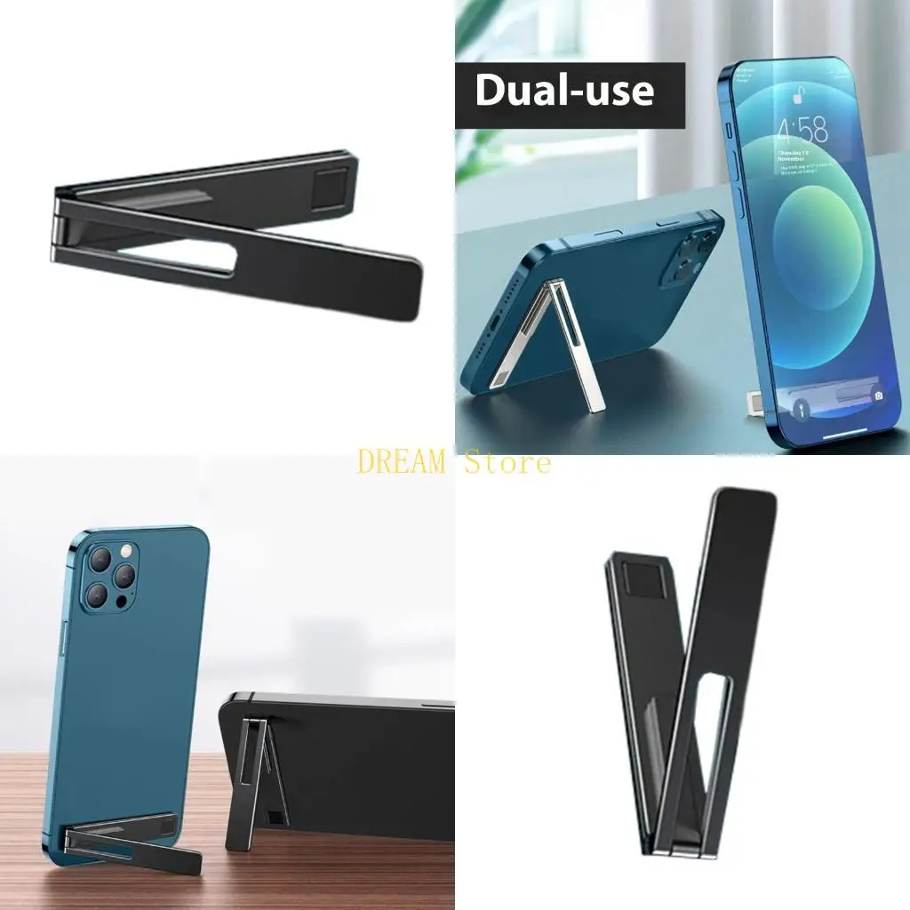 

Невидимое крепление для телефона, плоский дизайн 1,5 мм, складная подставка для телефона, многоразовая клейкая ручка для телефона для смартфонов, планшетов, лучшая распродажа