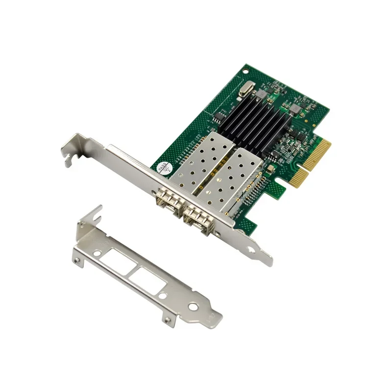 2 Port SFP Dual Port 1G  Ethernet PCIe x4 Gigabit Lan Network  Adapter Card Chip Intel JL82576EB Chipset Server PCI-EXPRESS 4X