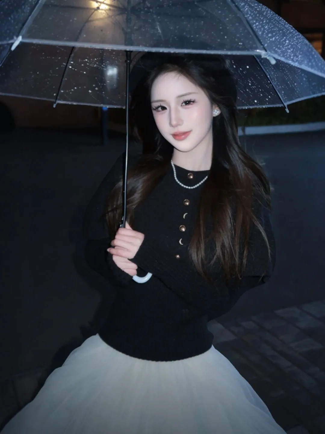 

Soft Sle Unique Bla Knitted Sweater Women's Faion Spring 2026 Long Sve Button up Slim Fit Casual Wear Ci Walk