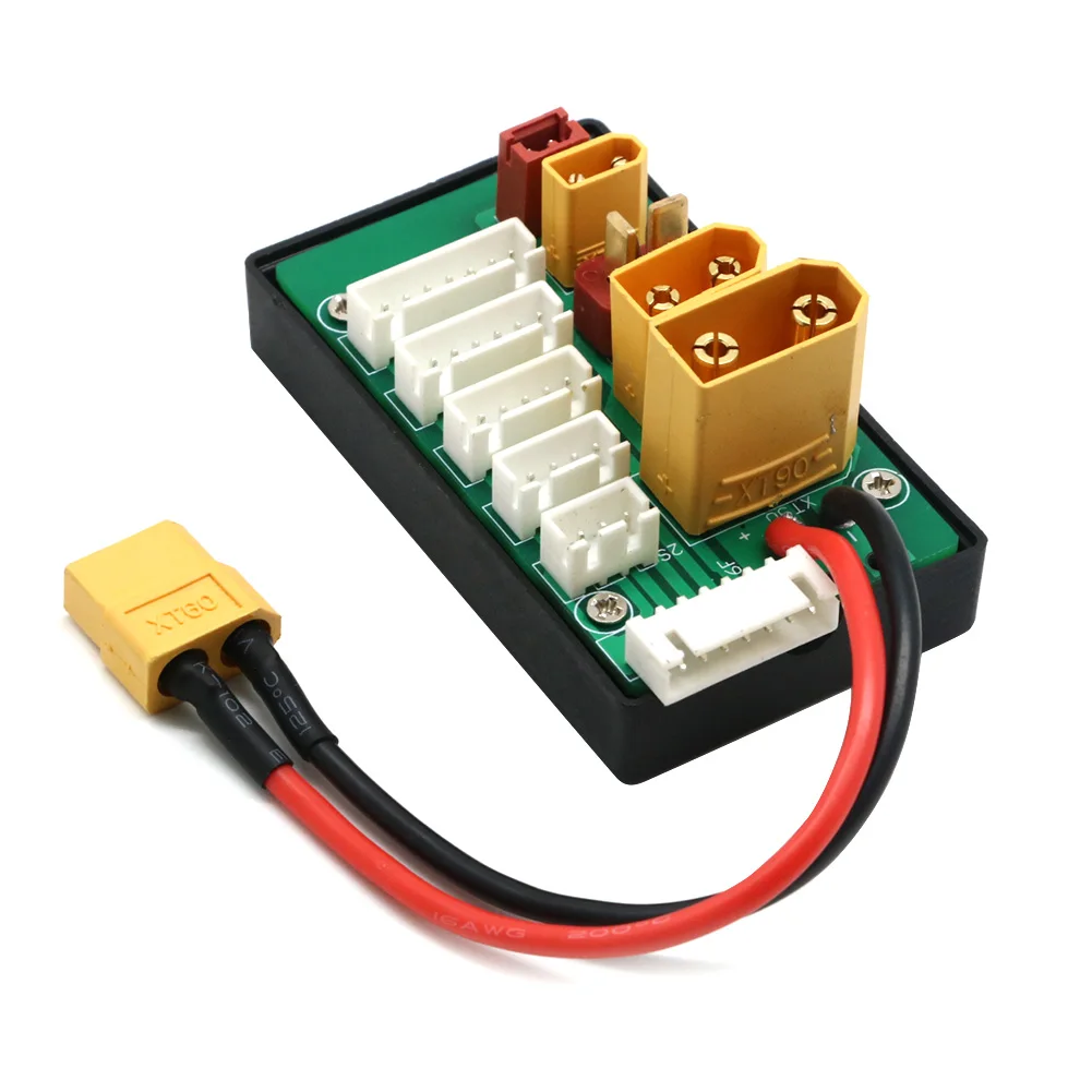 XT30 XT60 XT90 JST T Plug 2-6S Parallel Charging Board for Skyrc B6 B6AC ISDT Q6 Lite HOTA D6 Pro ToolkitRC Charger