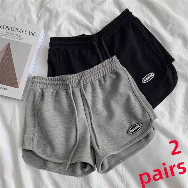 

Summer Casual Spor orts Men's Fitn Running 3-Quarter Length Trendy Brand Youthful Thin Elastic Loose Fit Summer orts