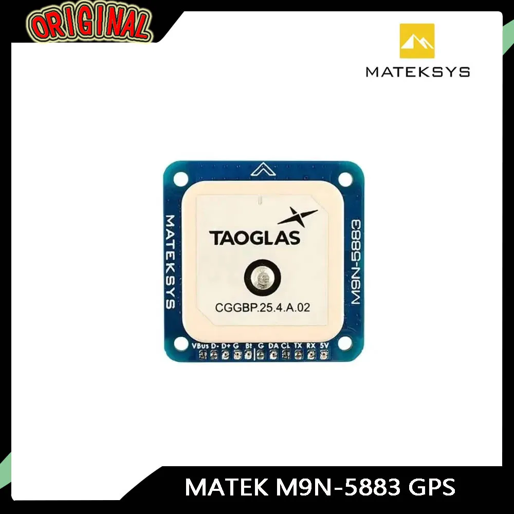 

MATEKSYS M9N-5883 GNSS Compass Module | GPS for Long Range RC FPV Drone