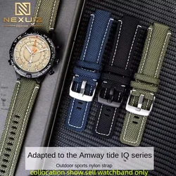 For TIMEX Tidal T2N721 T2N720 T2n739 TW2T76300 TW2T76500 Sport Canvas Watch Strap man Nylon Bracelet sweatproof soft Watchband