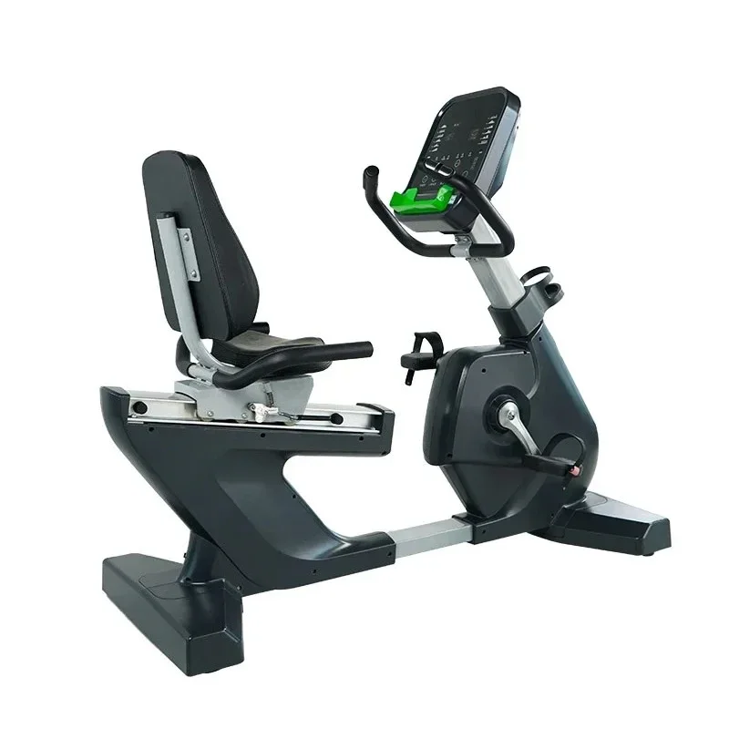 

Heavy Recumbent Indoor Cycling Trainer Gym Equipment With LCD Screen Exercise Bike And Magnetic Resistance Spin Bicycle