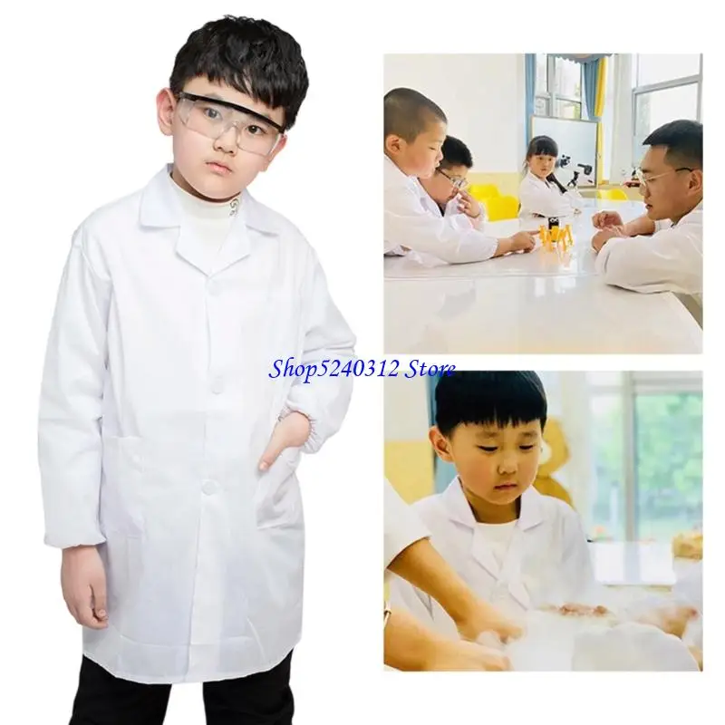 634C Casaco médico respirável para crianças Role