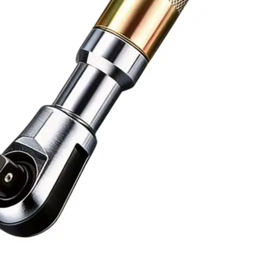 Gold 72 Tooth Swivel Ratchet Wrench 1/2 Inch Drive Chrome Vanadium Steel Socket Spanner For Auto Repair Tight Space Hand Tool