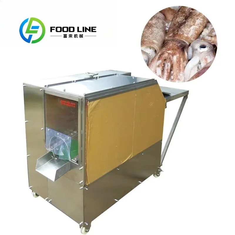 Customized High Quality Commercial Octopus Squid Cutting Machine Seafood Processing Production Equipment