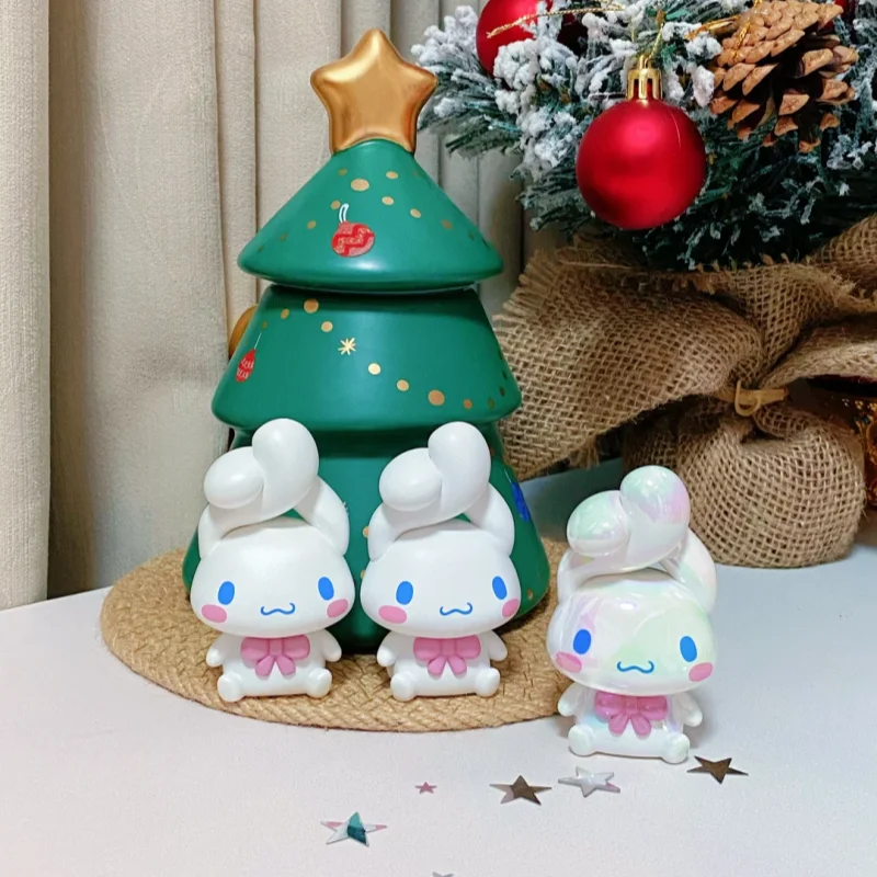 Sanrio Cinnamoroll Lazy Series Cute Collectible Mini Figurine Desk Decoration Items Room Decorations Exquisite Popular Dolls view 4