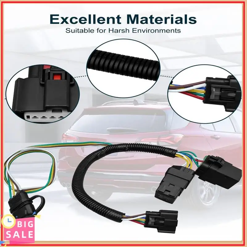 

Exclusive Durable 4-Pin Trailer Tow Wiring Connector Relay Harness For Equinox For GMC Terrain 2018-2024