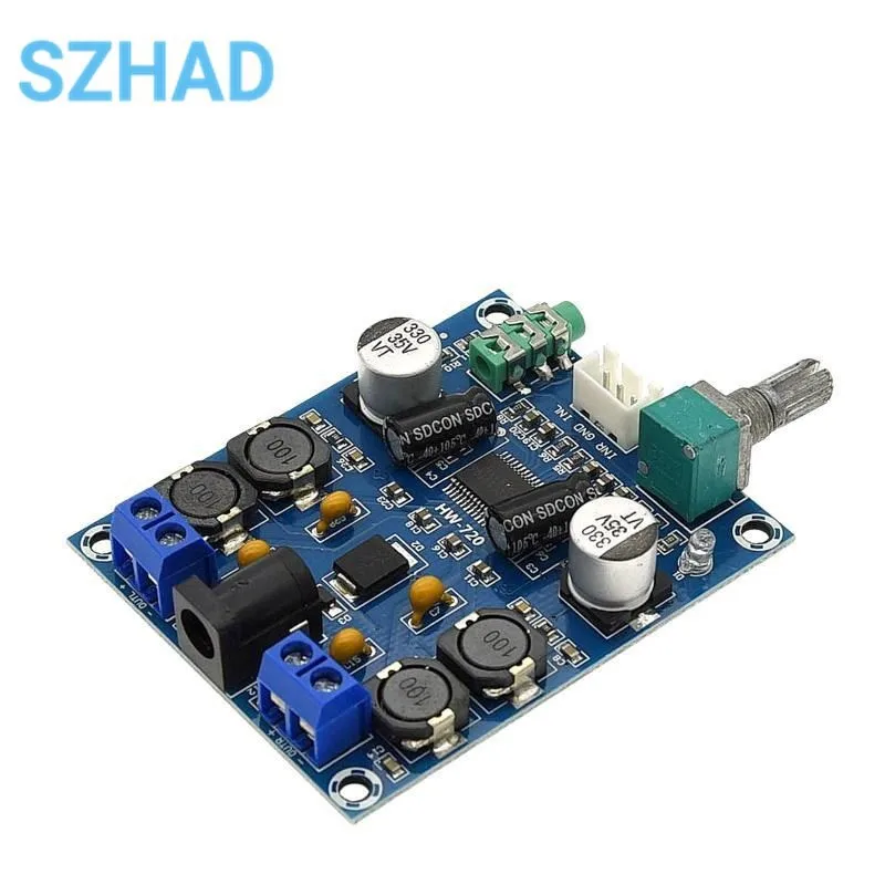 TPA3118D2 Digital Board Amplificador Dual Channel Audio Amplifier DC 12V 24V 28V 3A  Board 45W*2 4-8Ohm Speaker Amp DIY