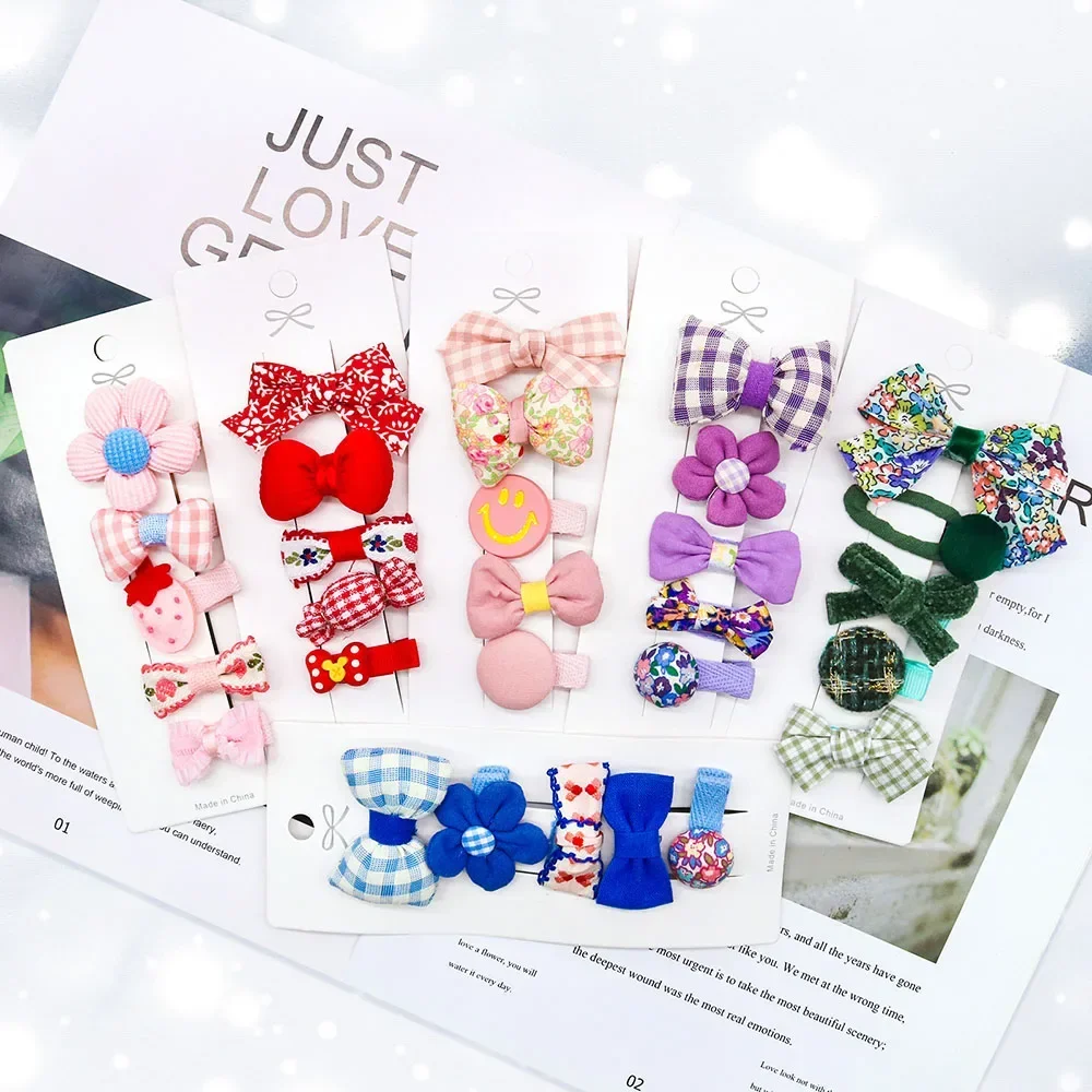 Fashion Dog Hair Clips Multiple Styles Dog Hairpin Puppy Cat Bows Hairpin Cute Dog Hair Accessories for Pet Supplies