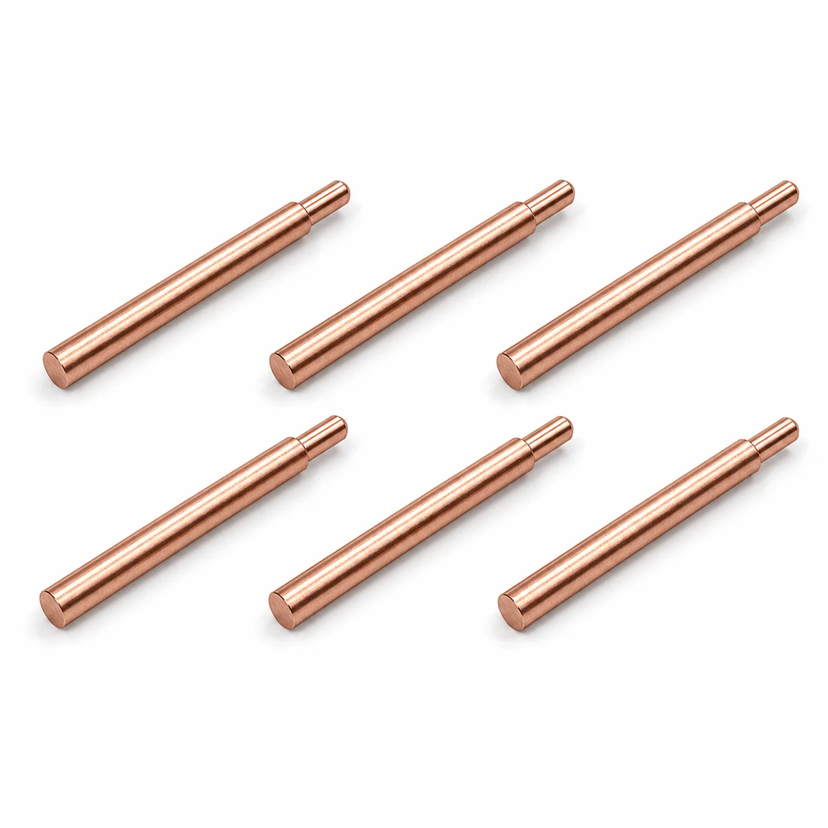 AxonZelo 3mm Reusable Spot Welding Electrode Tips 30mm Copper Alloy Needles 6Pcs 12Pcs for Battery Spot Welder