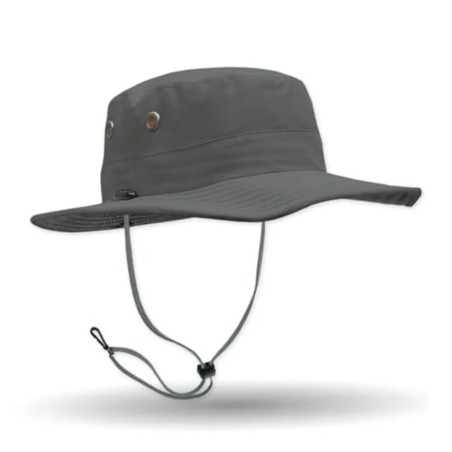 

Seahawk V2 Performance Sun Hat for outdoor sports, quick-dry polyester, navy blue, UPF 50+ sun protection and breathable mesh p