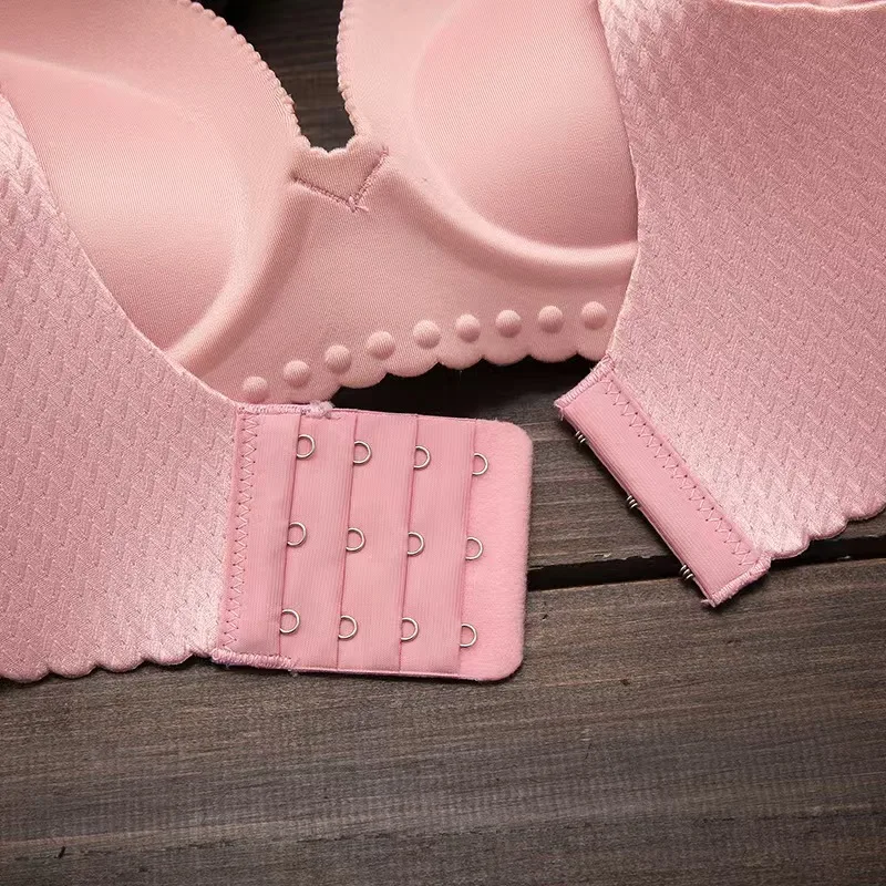 2024 جديد الفتاة 8 سنتيمتر سميكة الصدرية على البخار كوب الخبز ملابس داخلية قابلة للتعديل لا الصلب حلقة الثدي الملابس الداخلية رفع حمالات الصدر #4