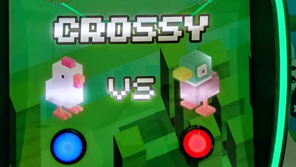 

Playfun Family Fun Carnival Center Device Crossy Road Video Arcade Exchange Ticket Lottery Game Machine