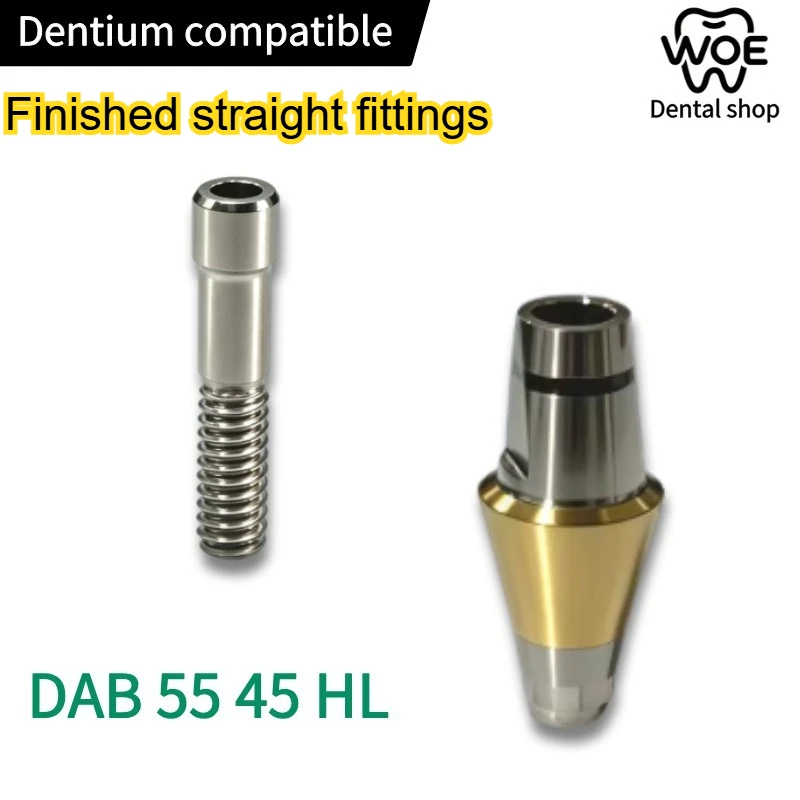 Dental for Dentium Transfer Abutment with Dual Hex Connection Grade 5 Titanium Abutment Prosthesis Factory Direct Sales
