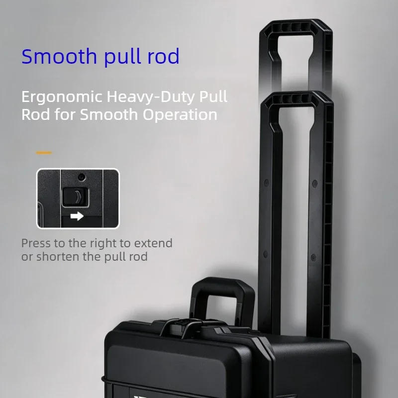 Portable Tool Trolley Case Household Equipment Storage Box Safe Instrument Protective Boxes Outdoors Camera Organizer Cases