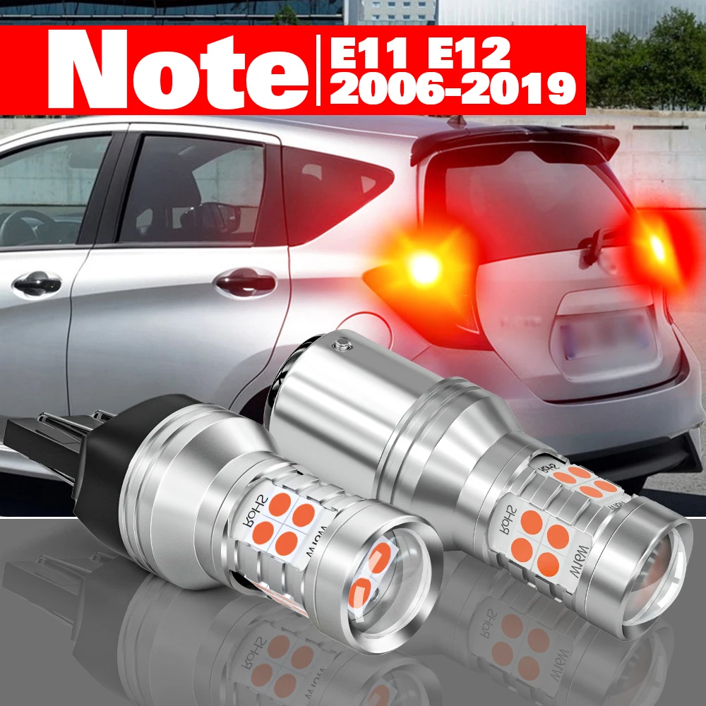 

For Nissan Note E11 E12 2006-2012 Accessories 2pcs LED Brake Light 2007 2008 2009 2010 2011