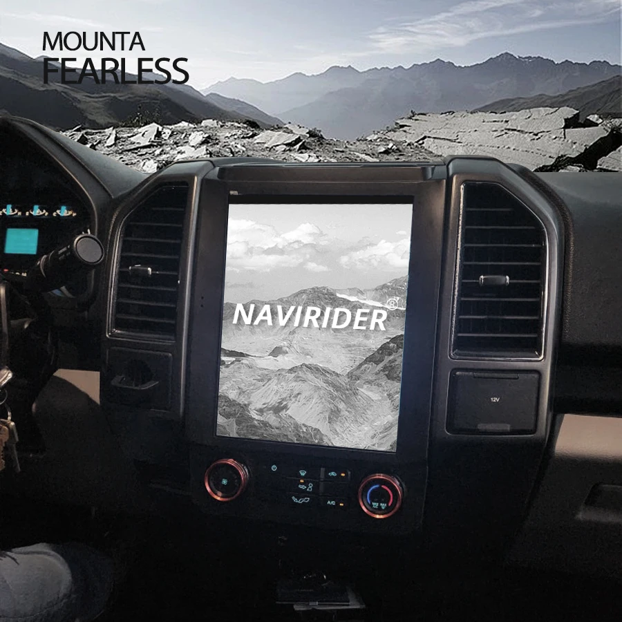 

Автомагнитола NaviRider 12,1 ''с Тесла-экраном для Ford Raptor F150 F250 F350 F450 F650 2015 2019 Android 13 GPS, мультимедийная Автомагнитола