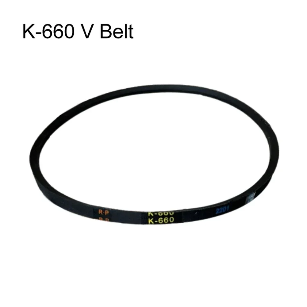 K660 Triangle Driving Belt V Belt 66cm Transmission Belts For Drill Machine Industrial Agricultural Equipment Pulley Belt Tools