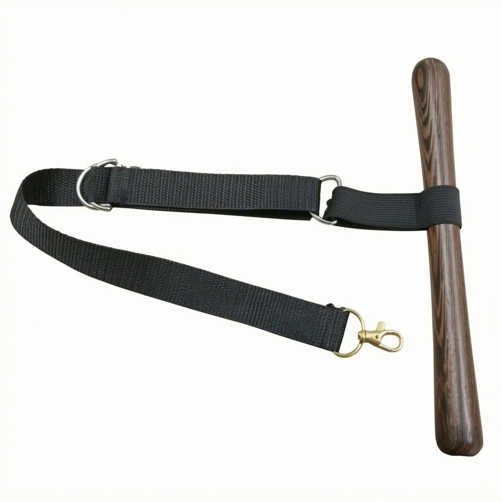 Space Saving T Shape Saddle Hanger Wooden Bar with Strap for Equestrian Gear Wall Mount Rack