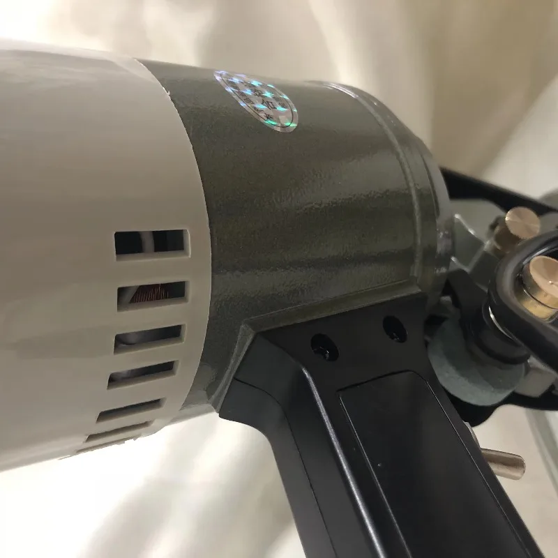 RS‑125 Electric Rotary Fabric Cutter 5 Inches 125mm Round Knife Cloth Cutting Machine for Sewing Factory