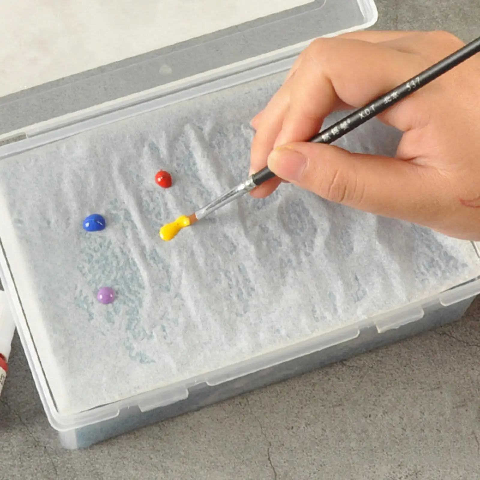Wet Palette, Acrylic Painting Pallet, Paint Paper Portable Paint Supplies Gifts