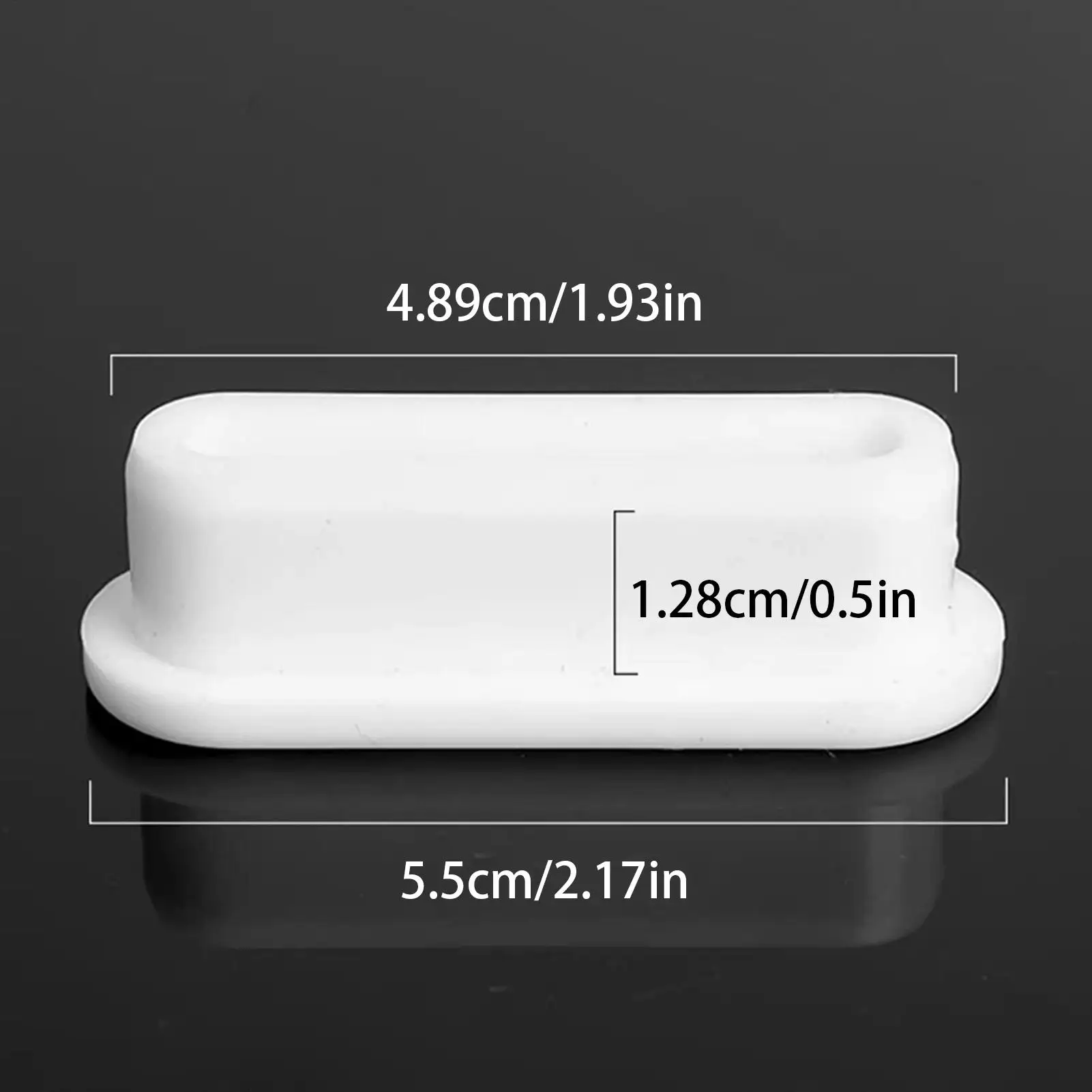 Shower Stopper 5 Pieces Silicone Sink Hole Cap Gasket Plug Sealing Replacement For Home Sink Basin Kitchen Countertop Bar