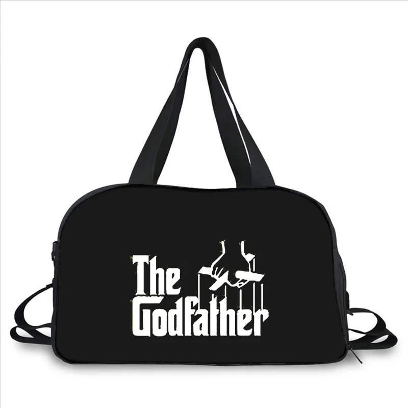 The Godfather Don Corleone 3D printing fashion trend portable large capacity multi-function messenger bag travel bag