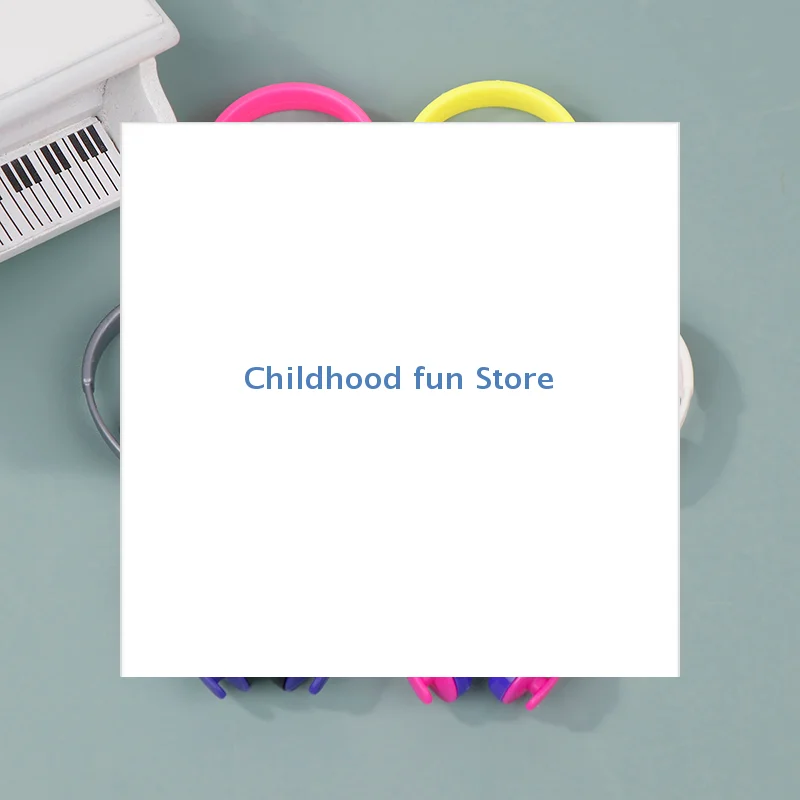 

5 шт. мини-наушники, игрушки, подарки, аксессуары для самостоятельного творчества: очки, соломенная шляпа, шарф, украшения, декор