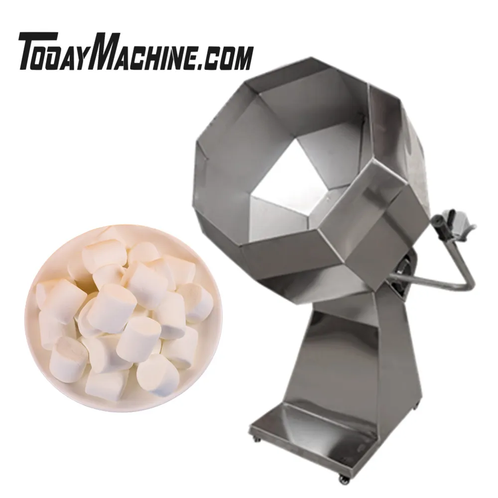 Octagon Seasoning Mixer Snack Food Seasoning Machine Potato Chips Flavoring Mixer Machine