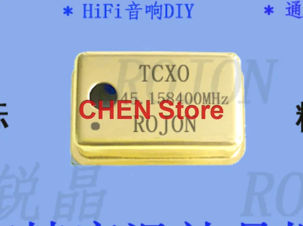 

1PCS/lot Gold Plated TCXO 0.1ppm 45.1584MHz High precision crystal oscillator Audio DIY Free Shipping