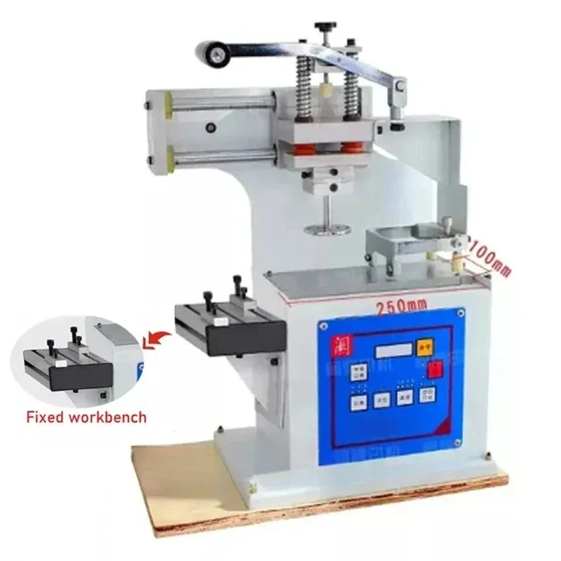 Small Pad Coding Machine LOGO Inkjet Printing Printer Ink Digital Printing Machine Trademark Printing Manual Pad Coder