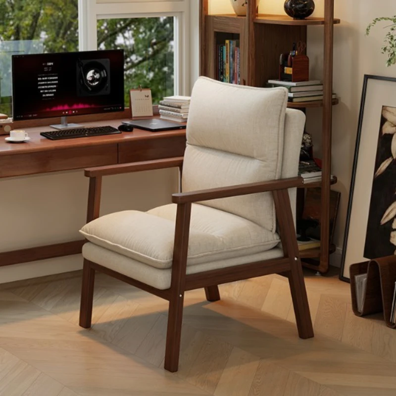 

Home leisure computer chair, comfortable and sedentary retro single sofa chair