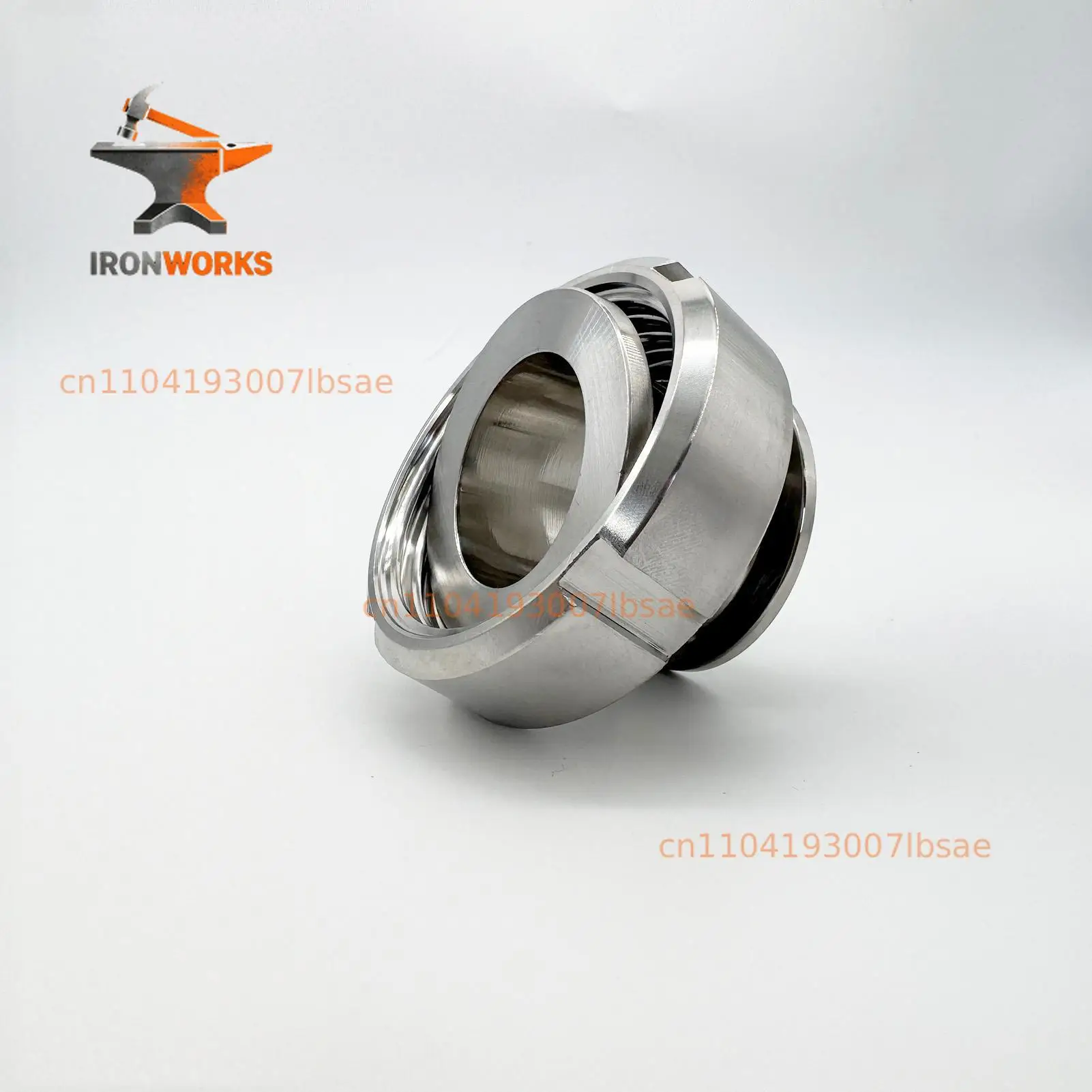 SMS 51mm Welding Liner & Nut x Tri Clamp 2