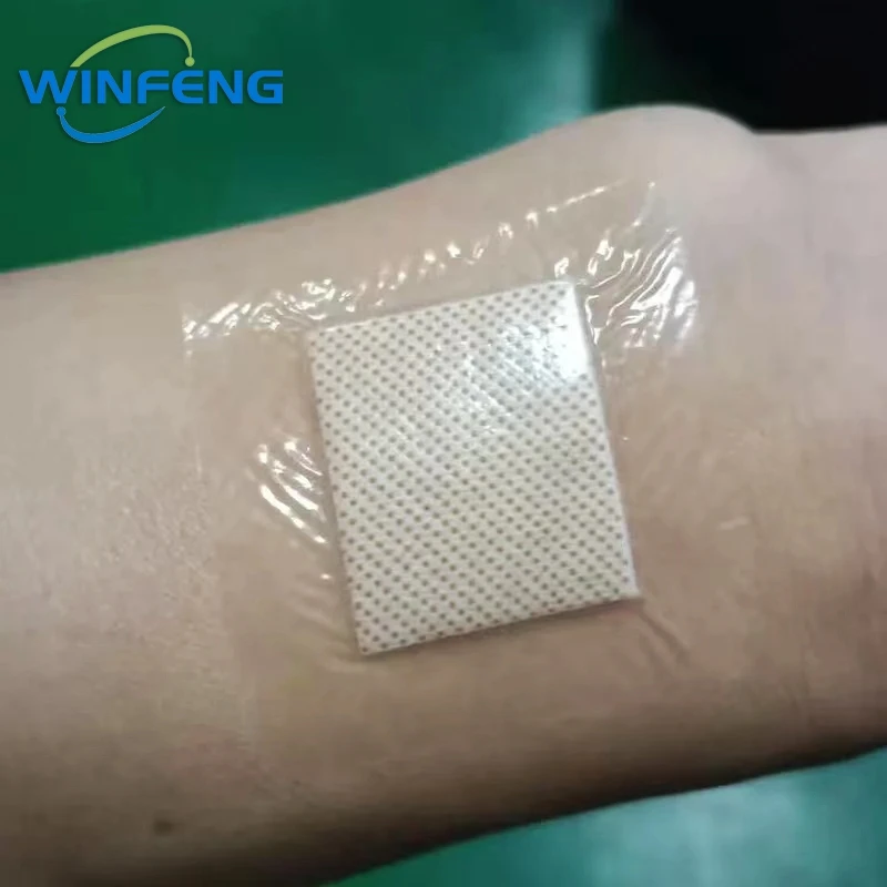 50 Stück wasserdichte medizinische Kleber Aufkleber transparent pu Filmband anti allergische Wundauflage Fixierung Gips Erste-Hilfe-Kit