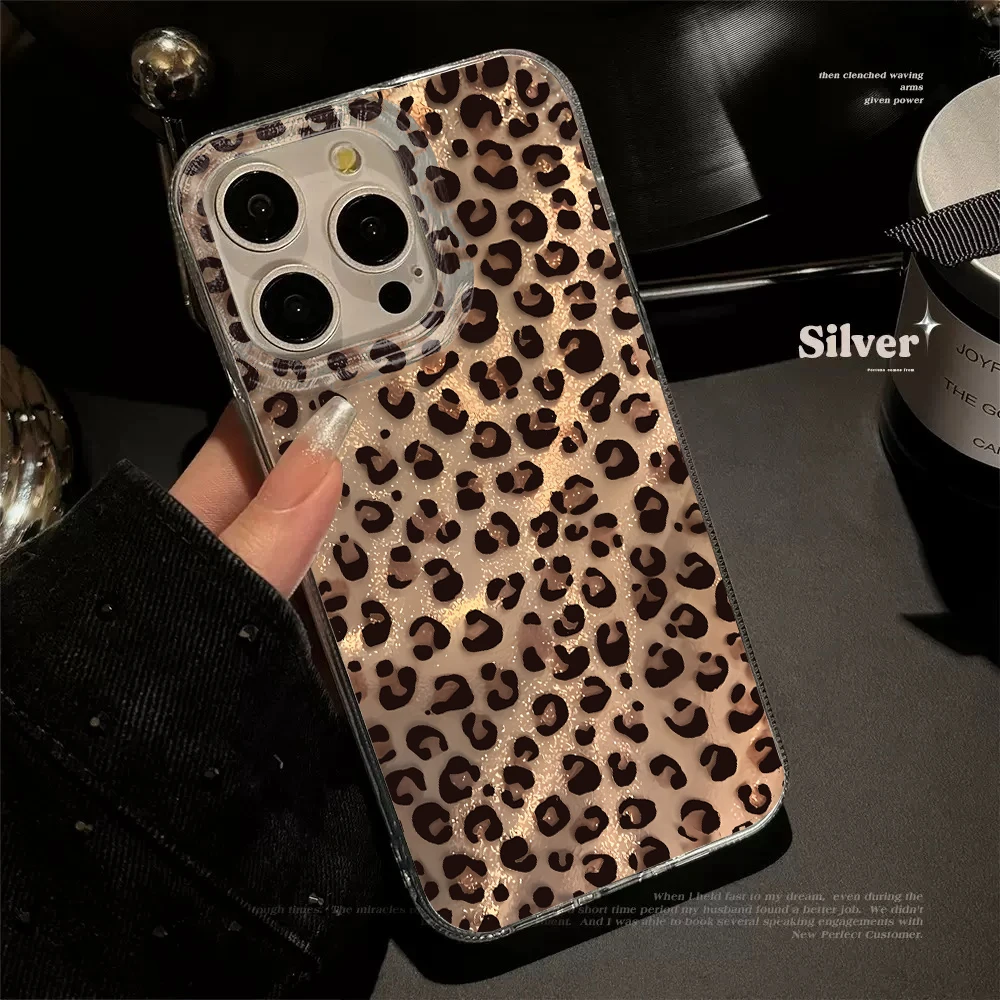 Moderne Luipaard Telefoon Case Voor Samsung Galaxy S26 S25 Rand S24 Plus Note 20 Ultra S23 FE S22 A56 A55 A54 A53 A36 Schokbestendig Funda