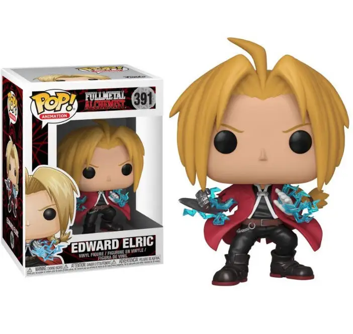 Funko POP Fullmetal Alchemist EDWARD ELRIC 391 #   ALPHONSE ELRIC 392 #   452 #   Figuras de Vinilo Coleccionables, Muñecas, Regalos, Juguetes para Niños
